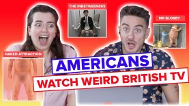 Americans Watch Weird British TV (Supercut)