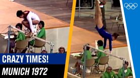 Gymnastics in the 1970s was INSANE! #Munich1972
