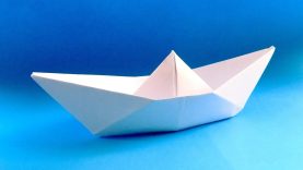 How To Make a Paper Boat That Floats – Origami Boat