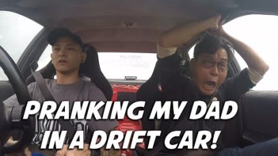 Pranking My Dad In A Drift Car!