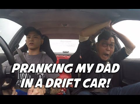 Pranking My Dad In A Drift Car!
